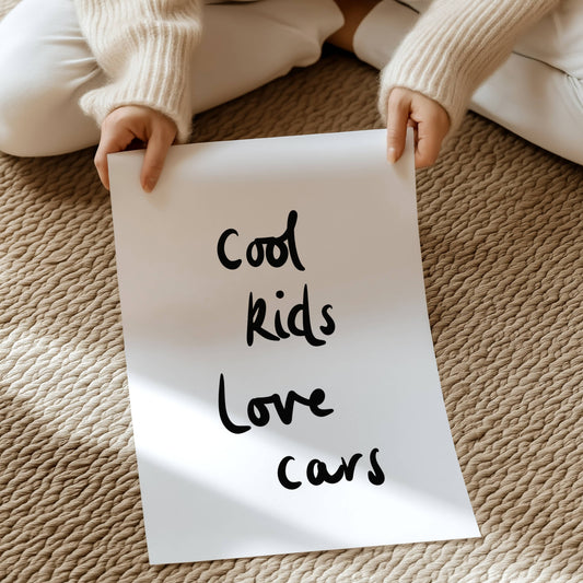 Cool Kids......'Love Cars'